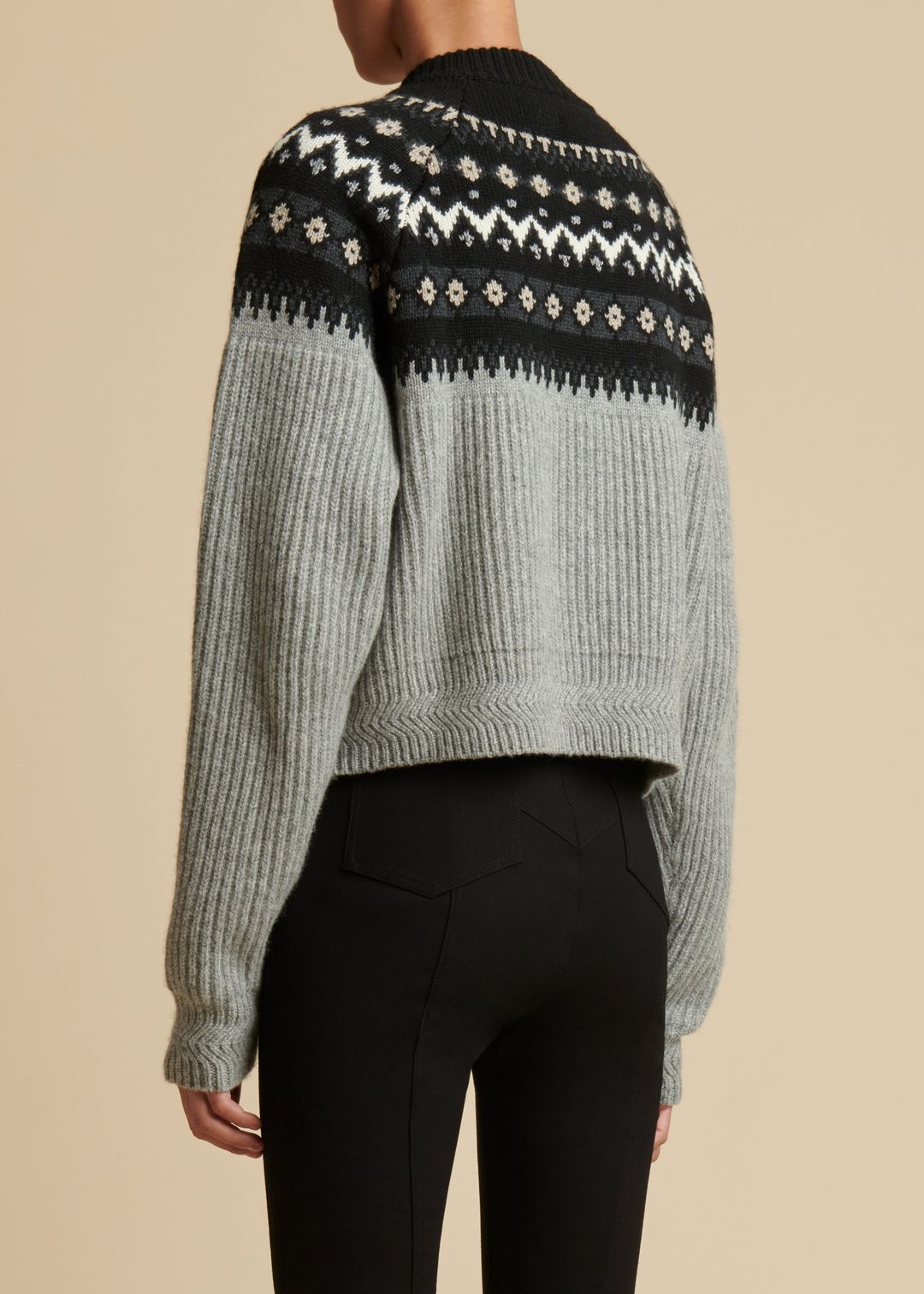 The Michaela Cardigan in Neutral Multi #3