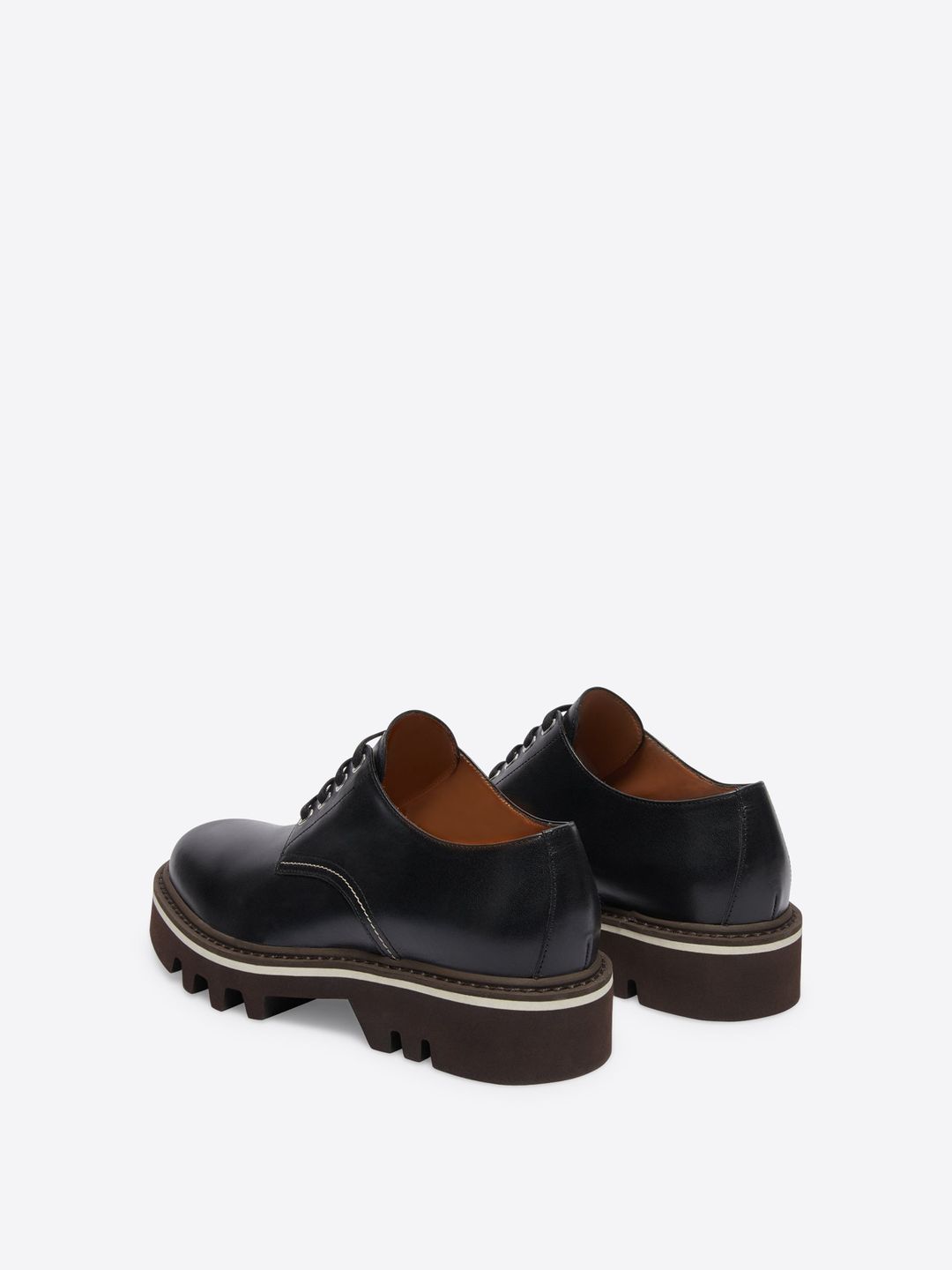 Leather derby shoes #4
