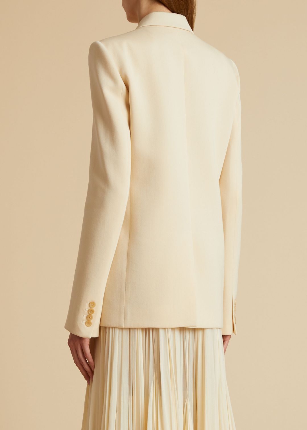 The Otero Blazer in Bone #3
