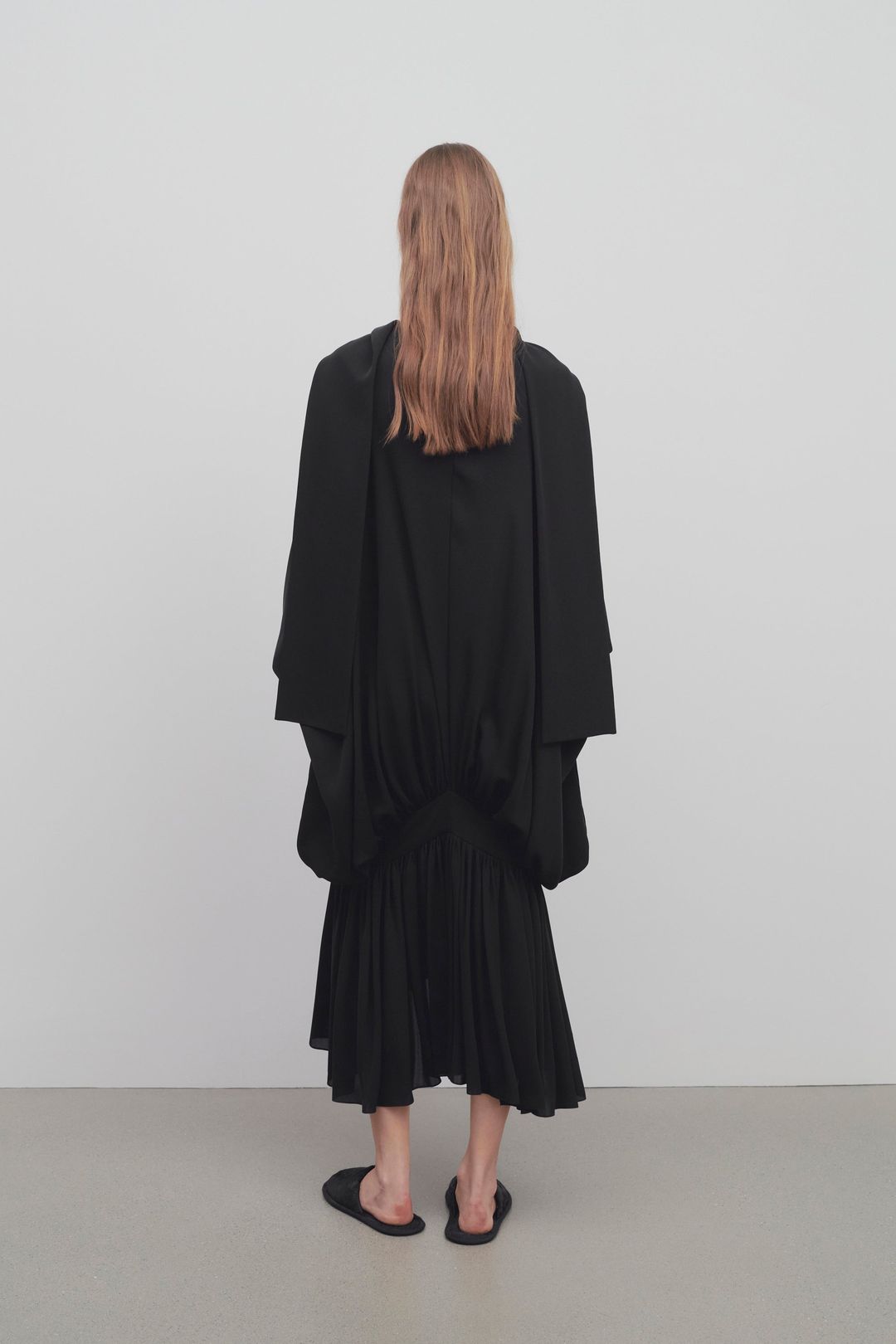 Adrienne Dress in Viscose and Silk #5