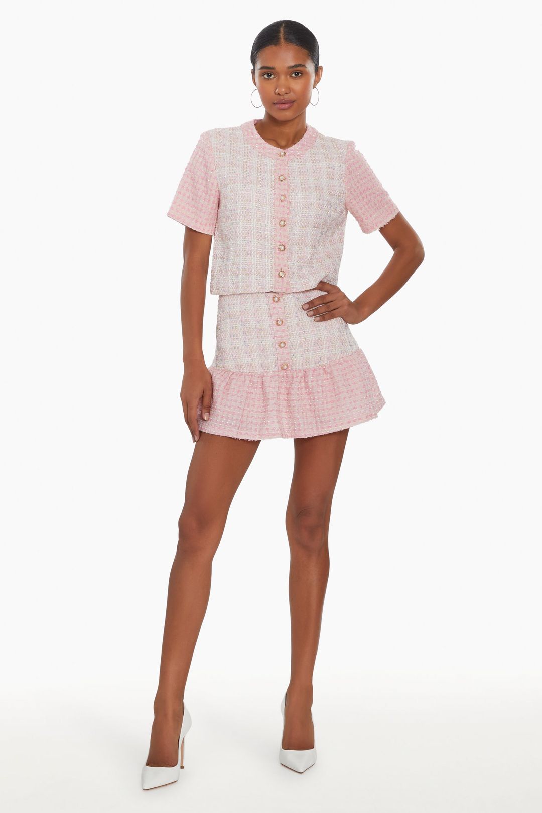 Braswell Top in Pennington Tweed #4