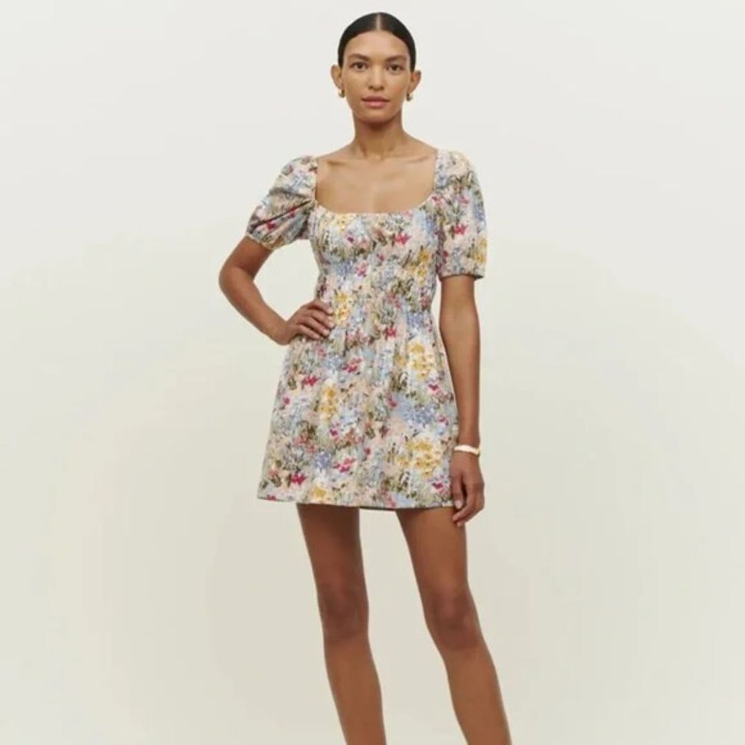Woods Countryside Floral Mini Dress in Multicolor