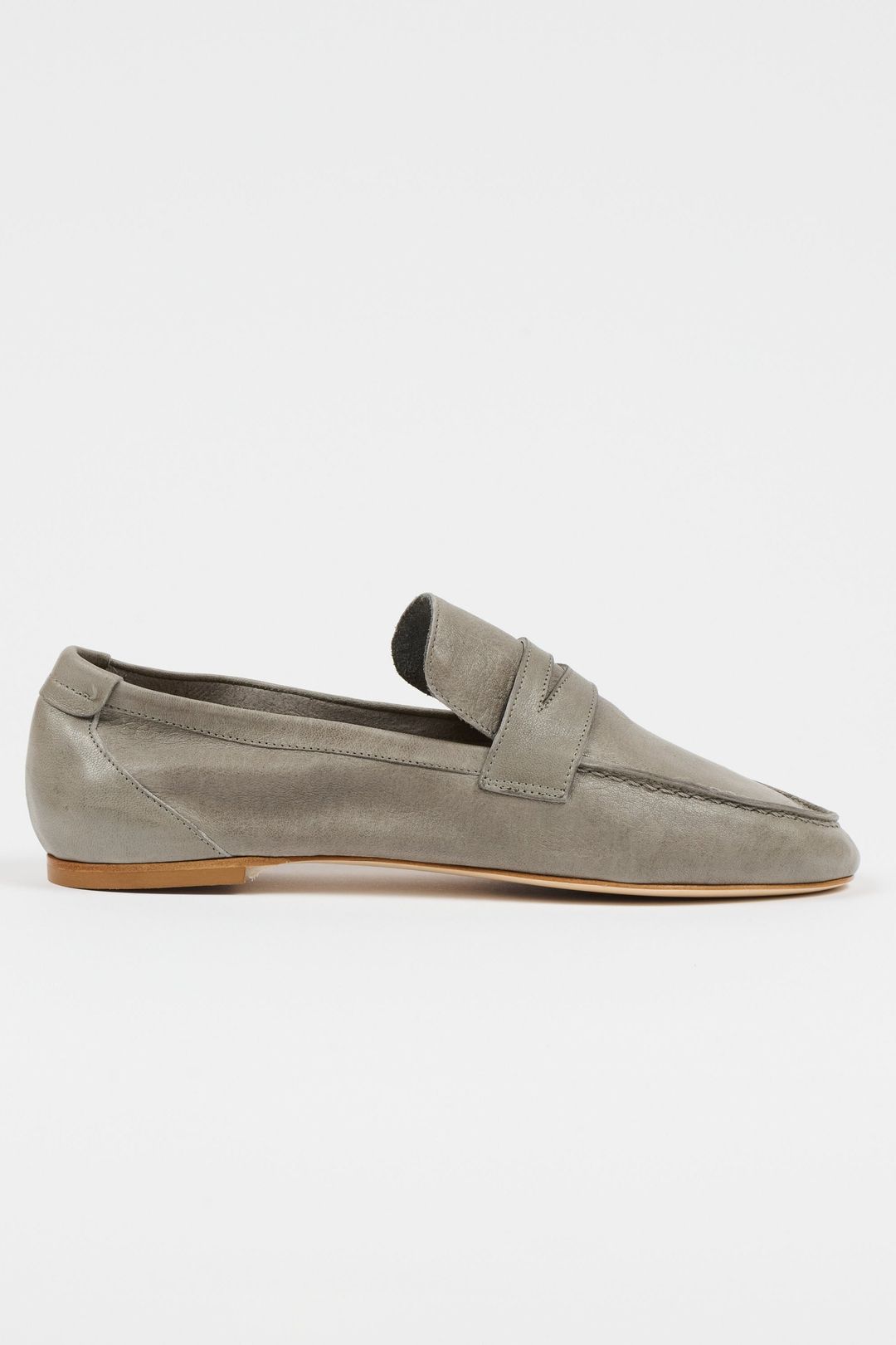 The Unlined Penny Loafer in Graphite