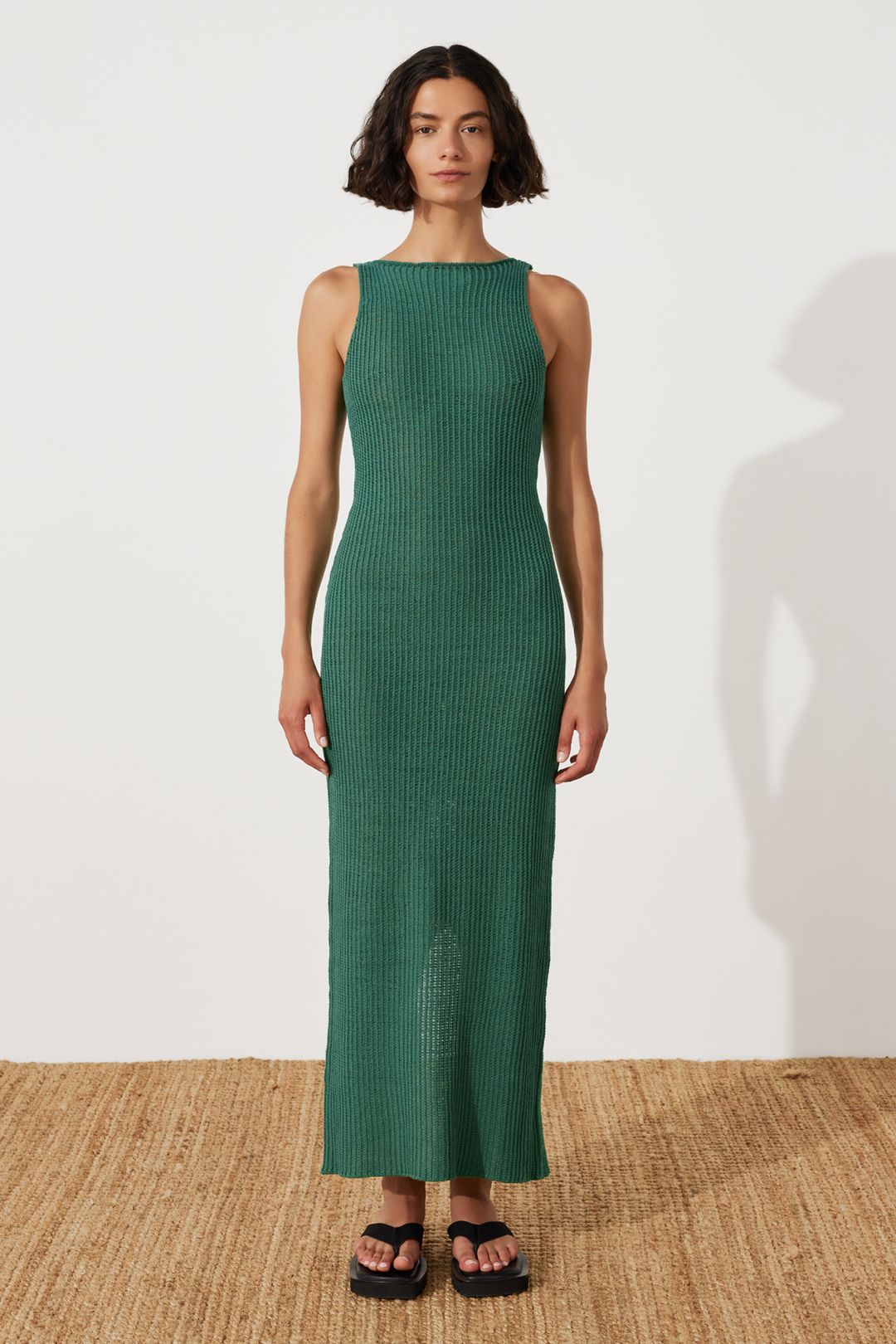 Emerald Crochet Dress #3