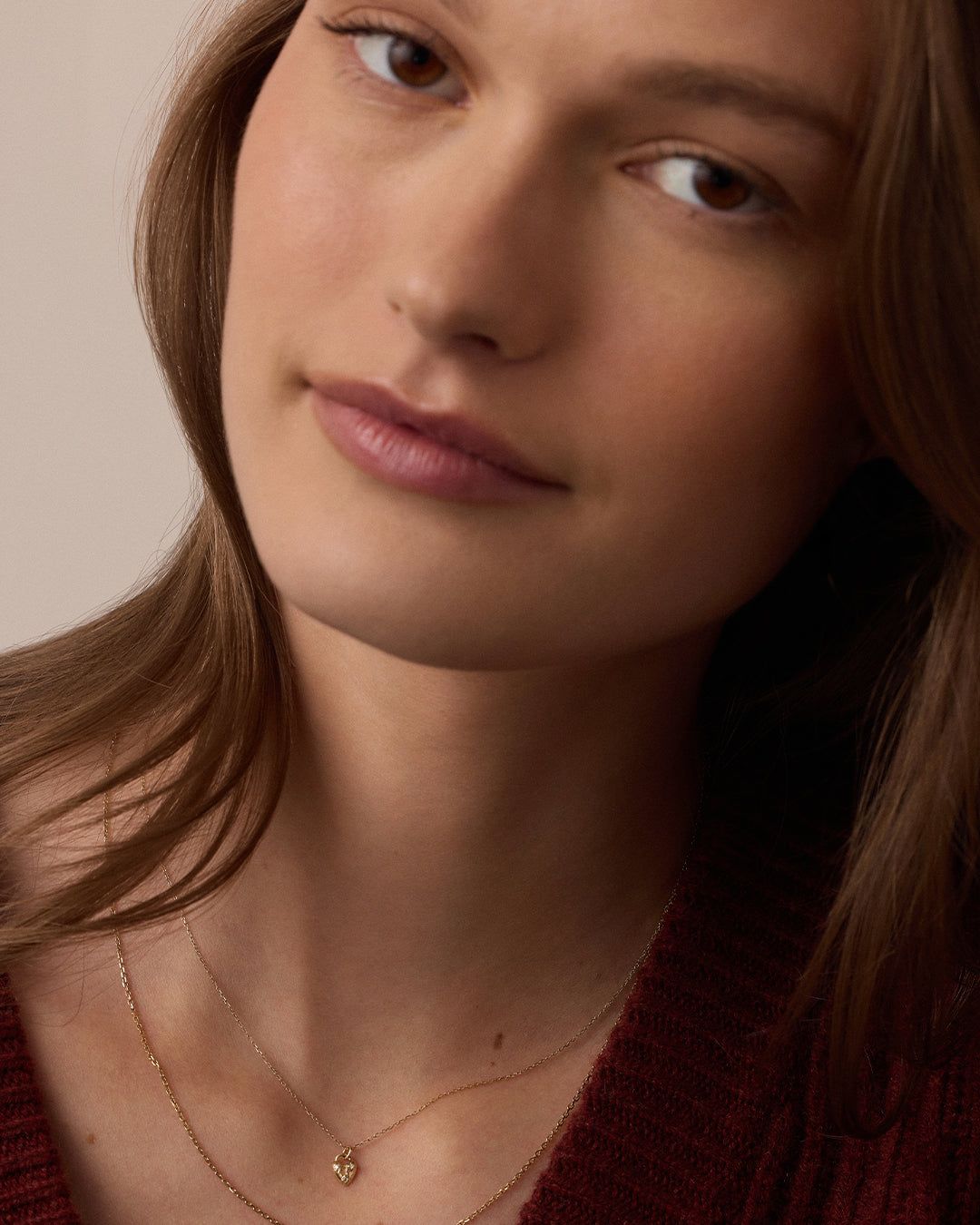 Diamond Bond Lock Necklace #3