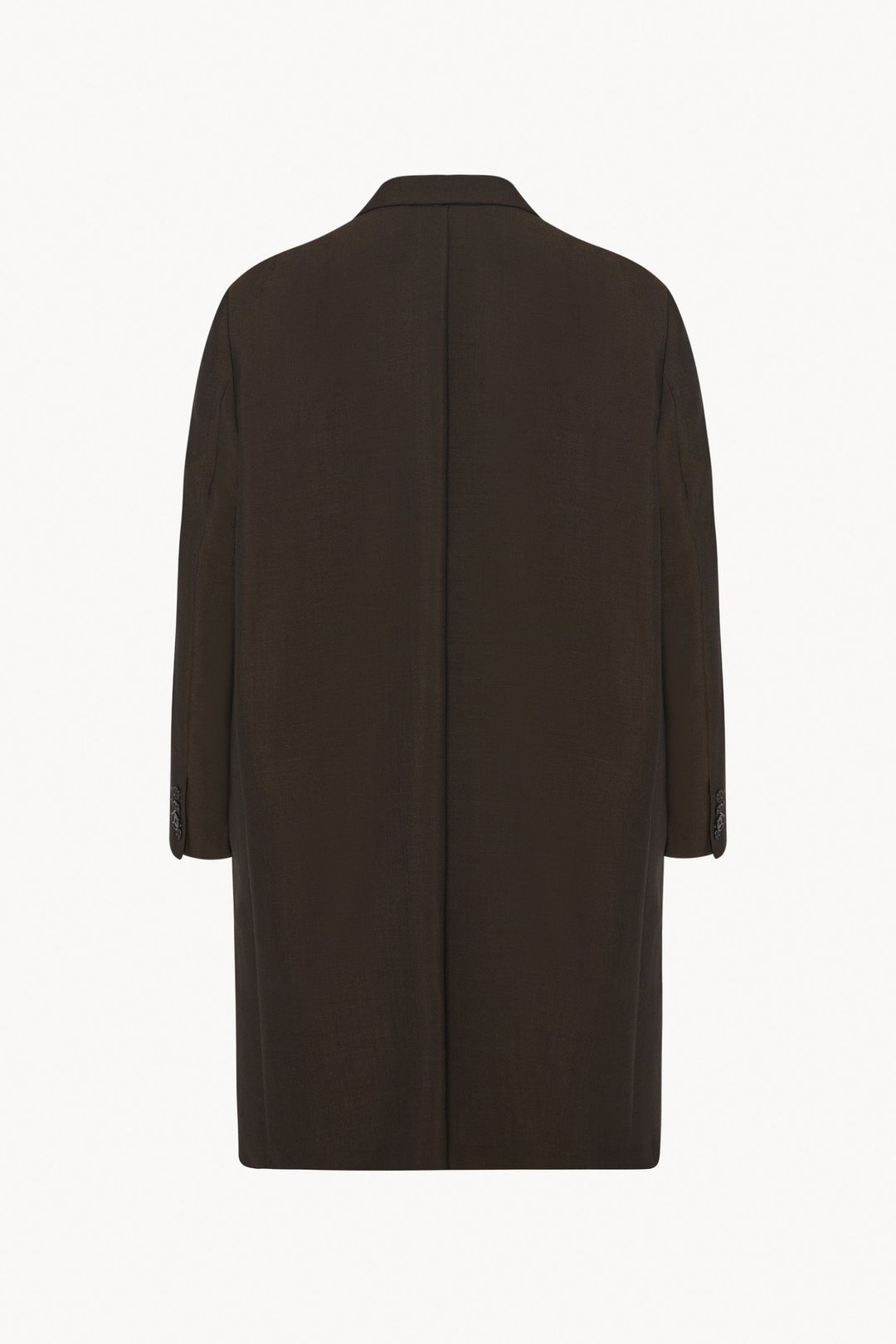 Chevalier Coat in Virgin Wool and Mohair