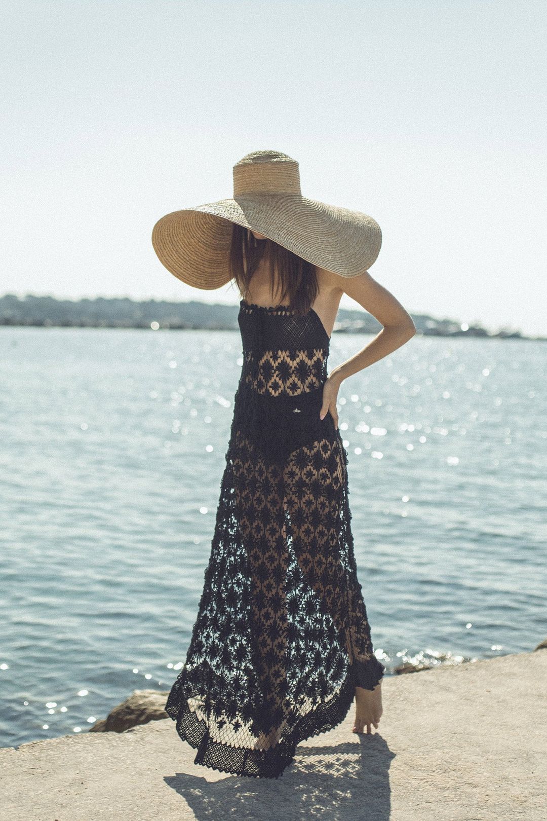 Nelinha Handmade Filet Dress