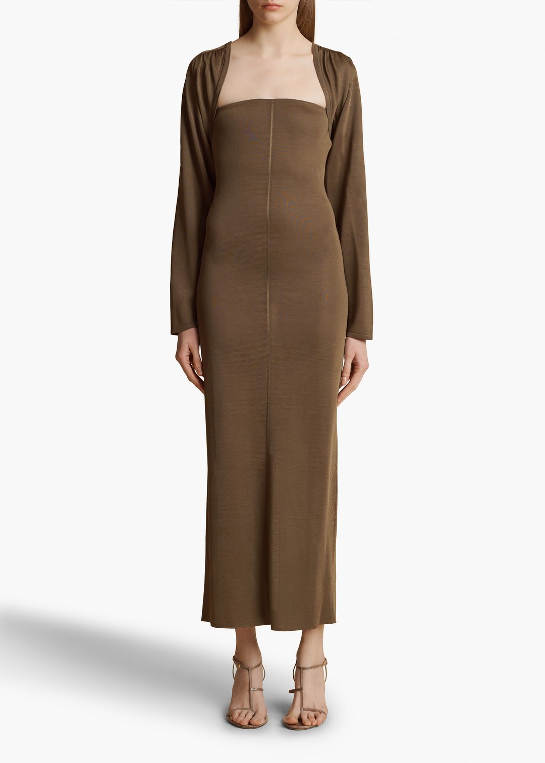 Esmeray Dress in Toffee