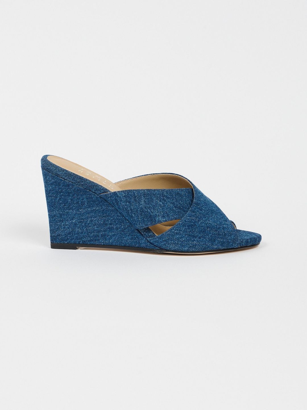 The Rose Platform in Denim