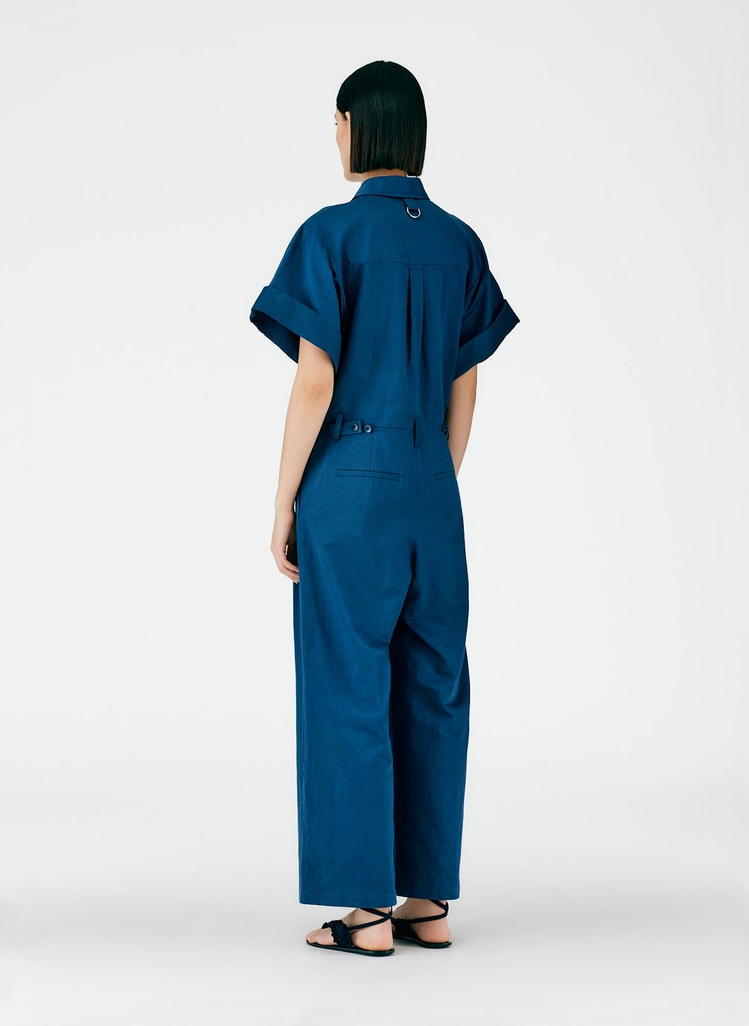 Cotton Linen Sateen Jumpsuit #3