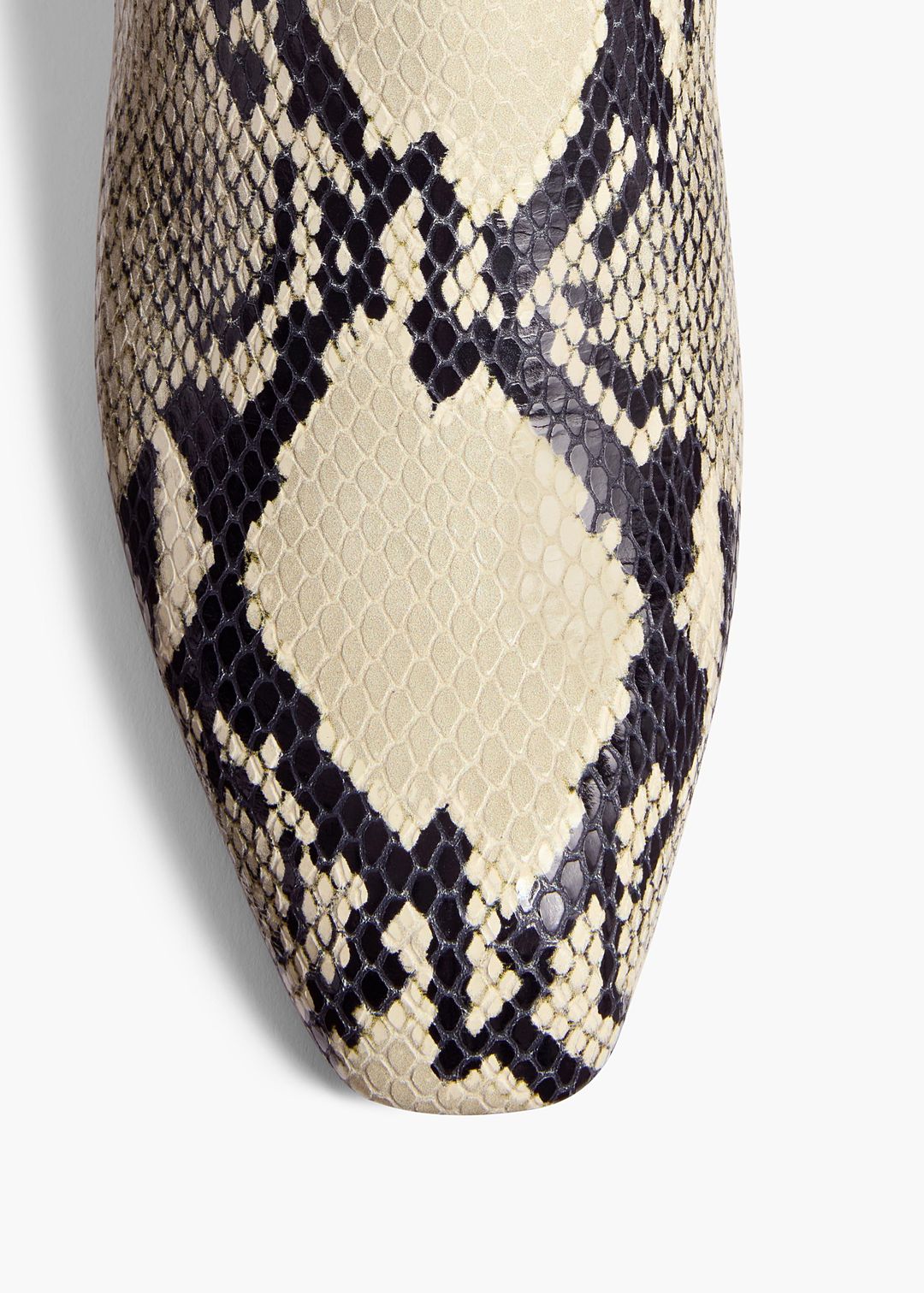 Colt Ankle Boot in Natural Python-Embossed Leather #3