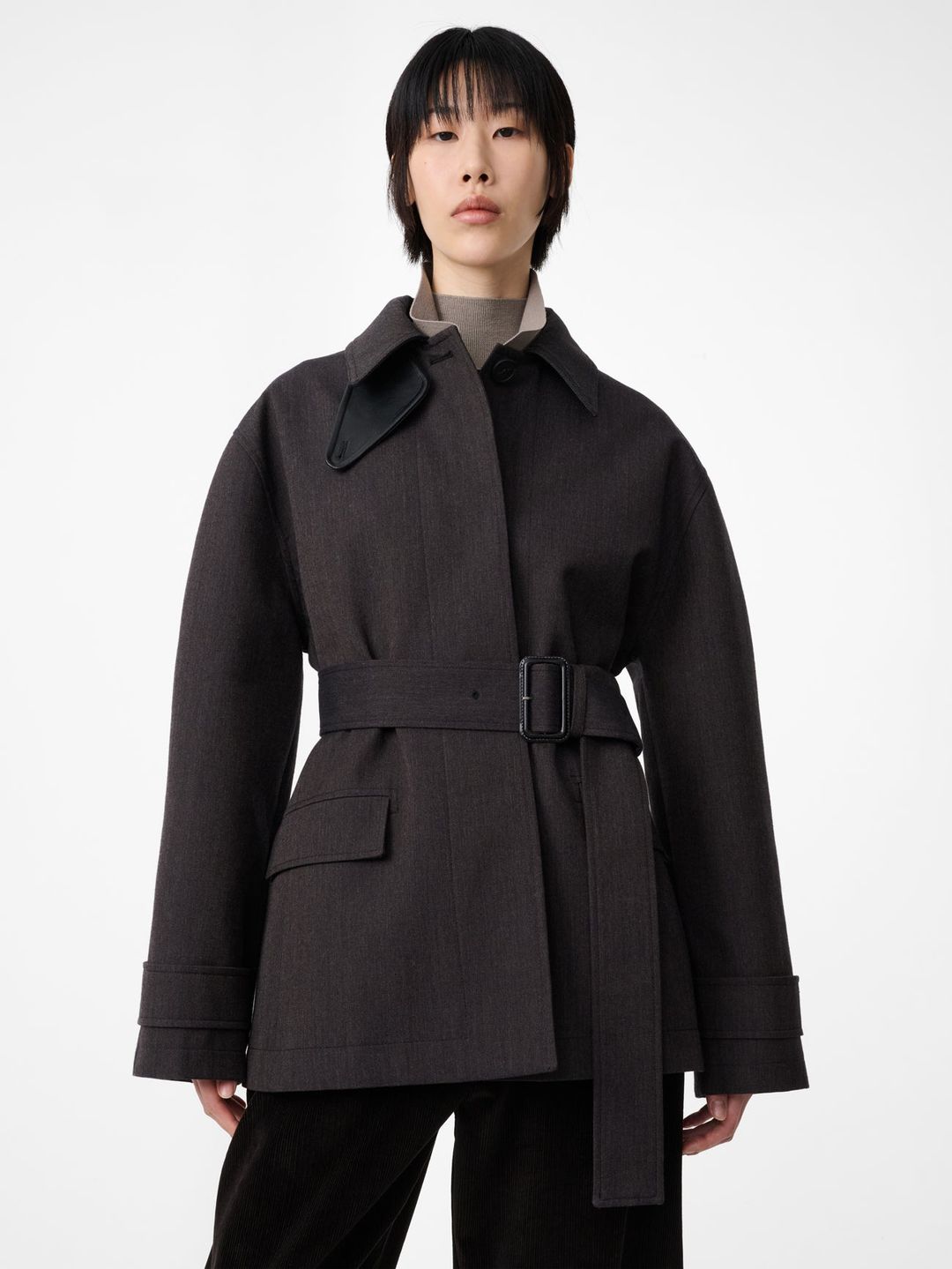 Lurie Jacket in Brown Marl #8