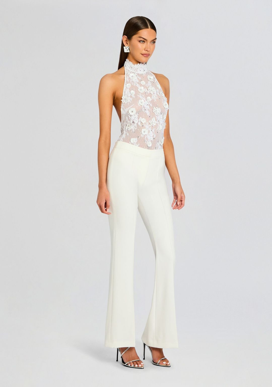 Saga Lace Embellished Bodysuit #3