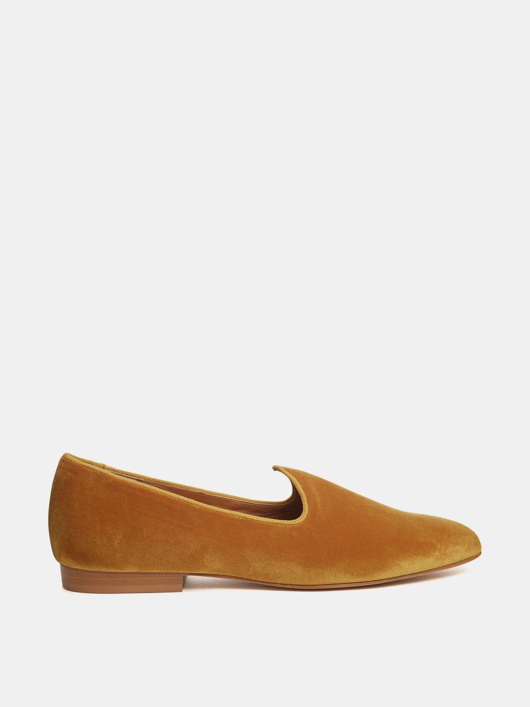 Venetian Slipper / Gold Velvet