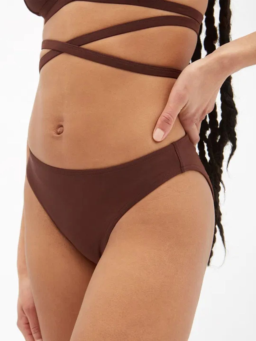 The Nineties recycled-fibre bikini briefs