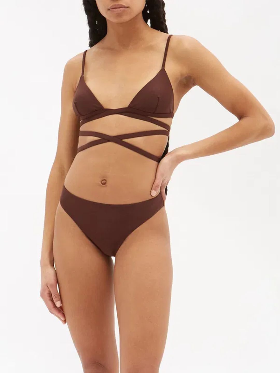 The Nineties recycled-fibre bikini briefs #2