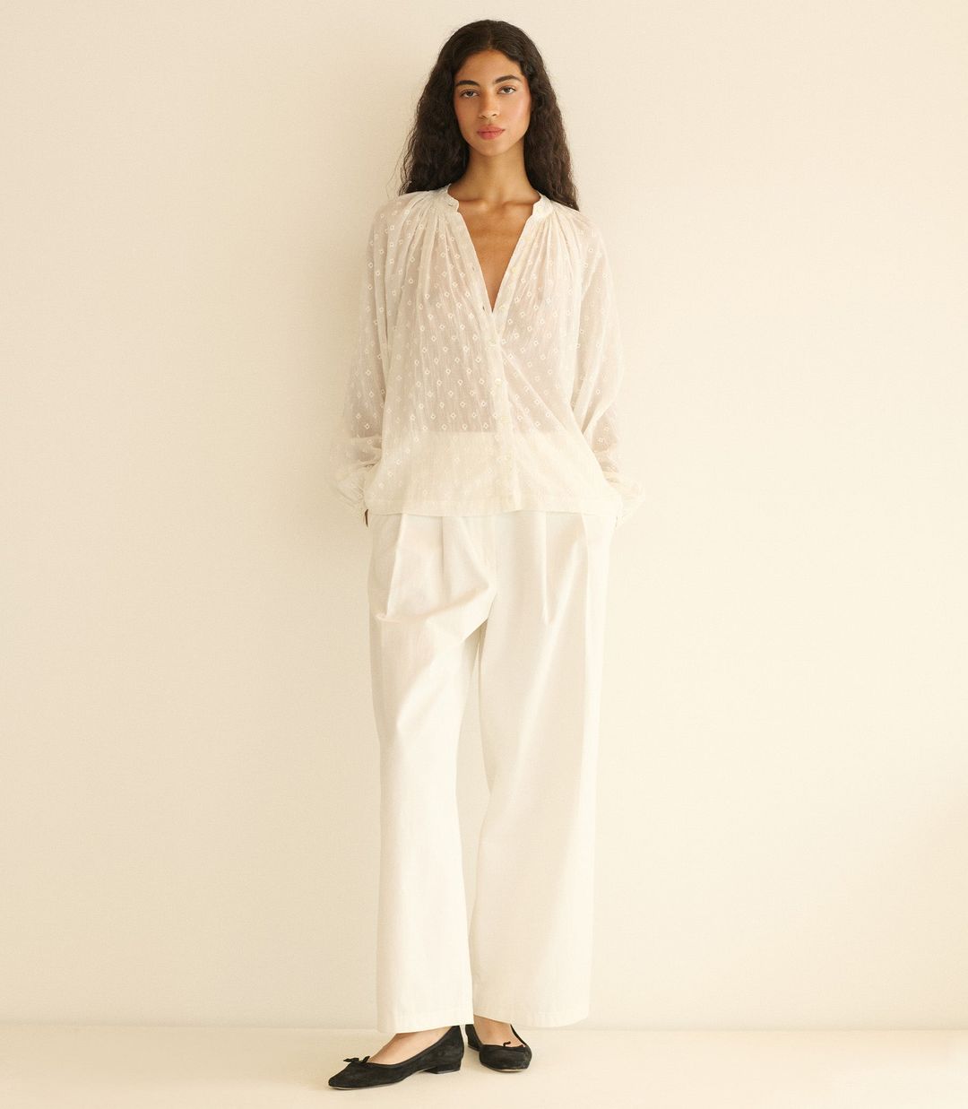 HMD -- JULIENNE TOP -- SALT MARSEILLE EMBROIDERY #5