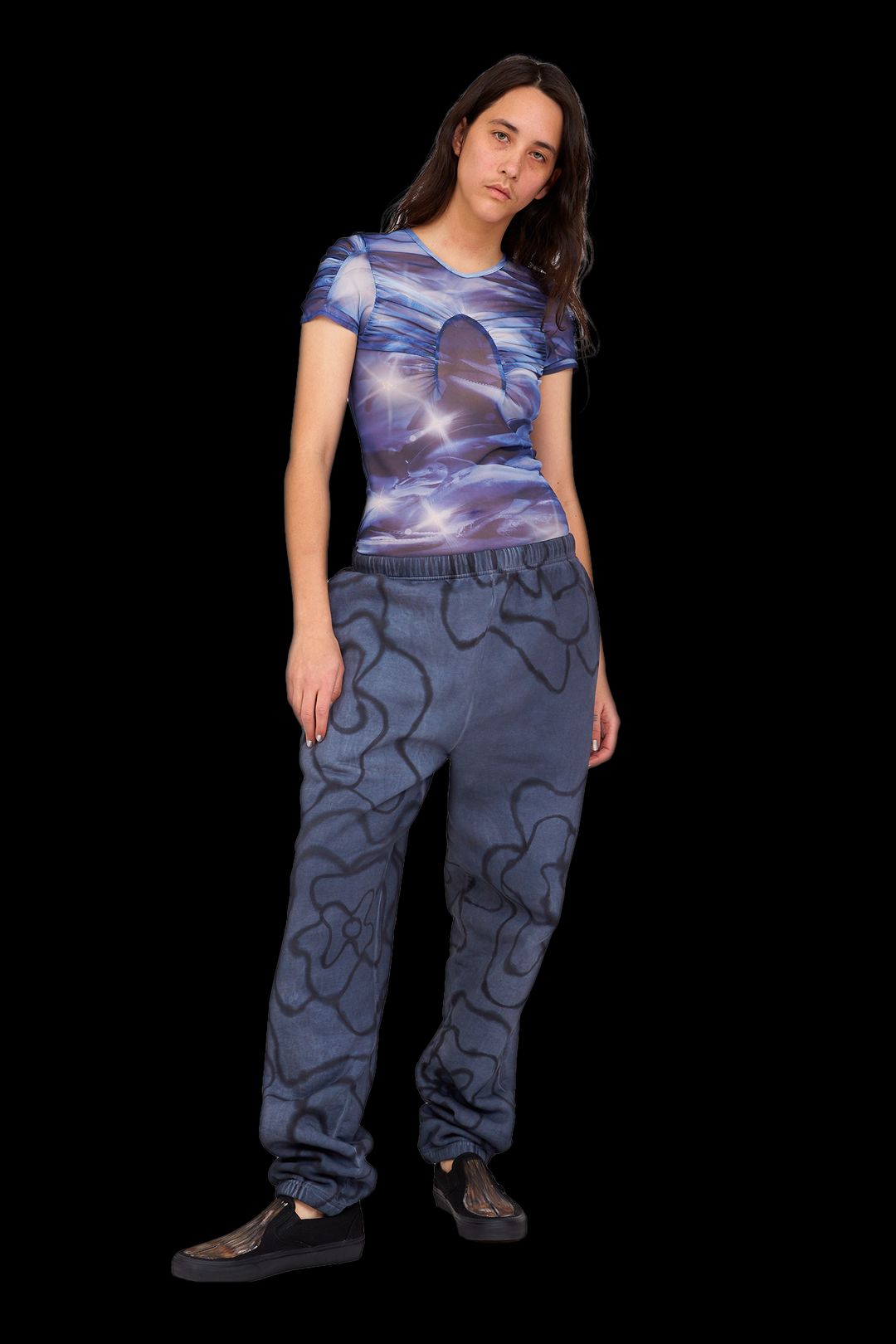 BLACK ROSES SWEATPANT #6