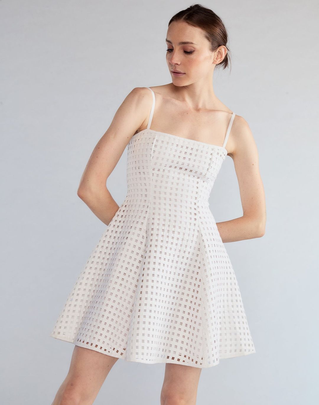 Birdcage Mini Dress