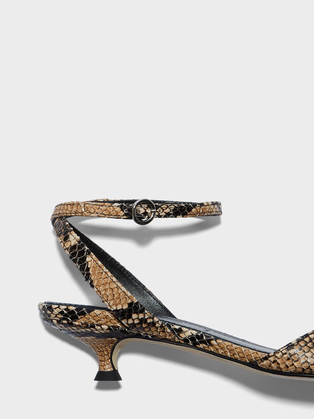 Zelia Kitten-Heel Sandals #4