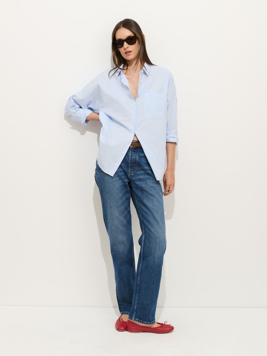Jo Shirt In Cotton Poplin #3