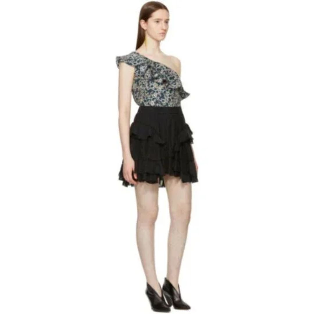 Thomy One-Shoulder Printed Blouse #4