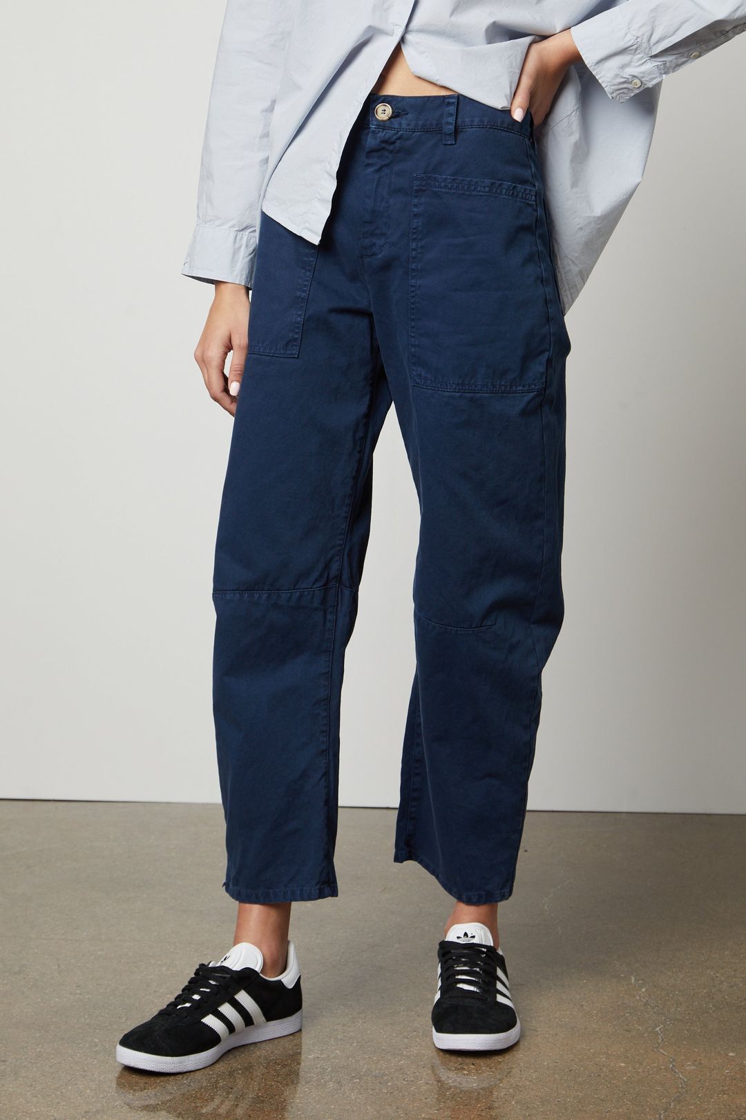 BRYLIE SANDED TWILL UTILITY PANT #7