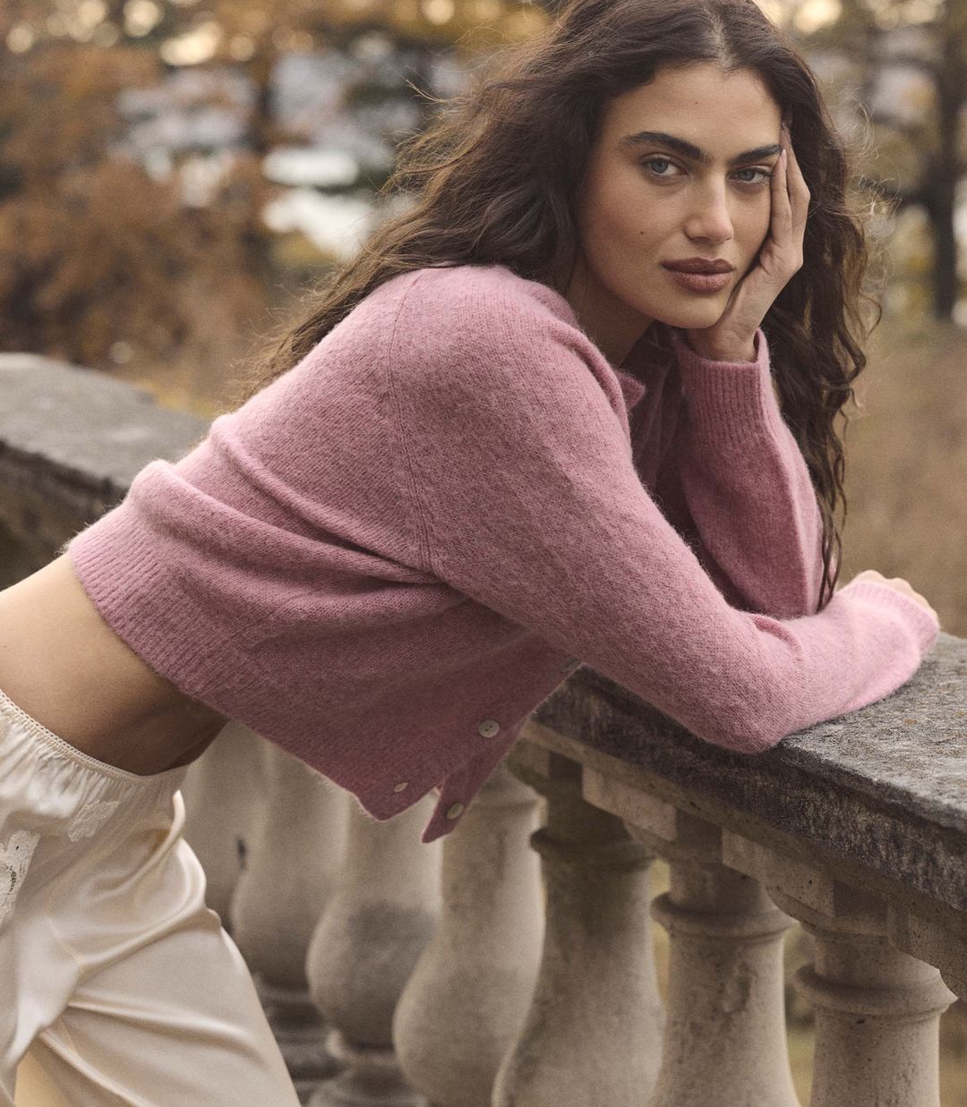 PETRA CARDIGAN -- ROSEBUD #11