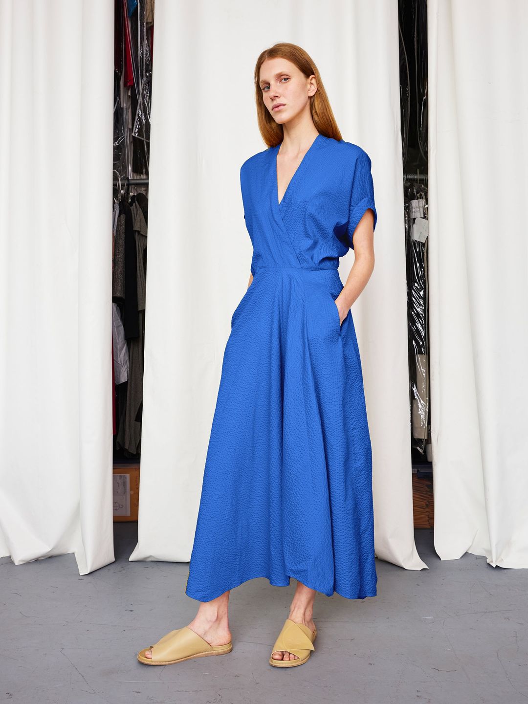 Long Aki Wave Dress #3