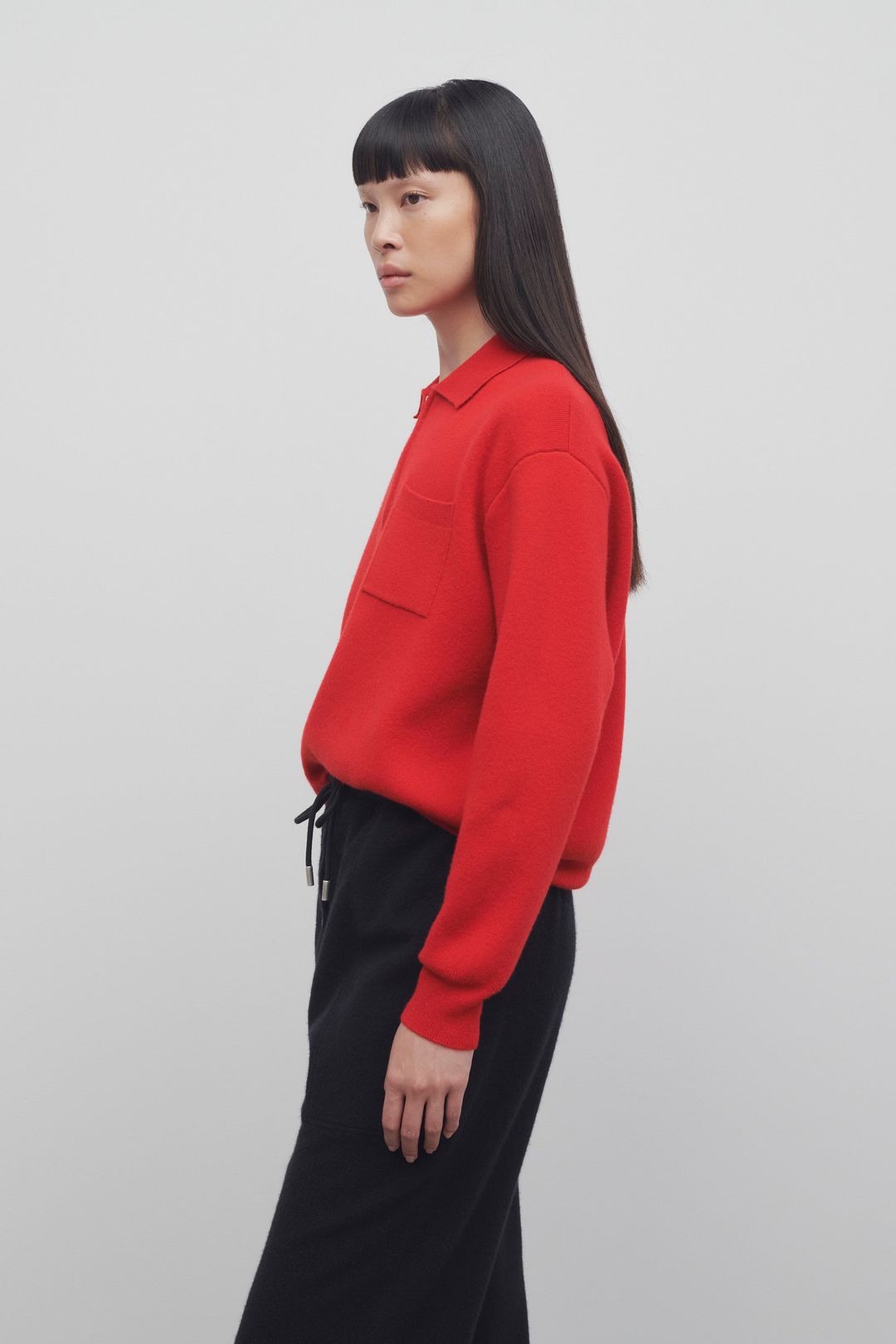 Halvar Polo Sweater in Cashmere #4