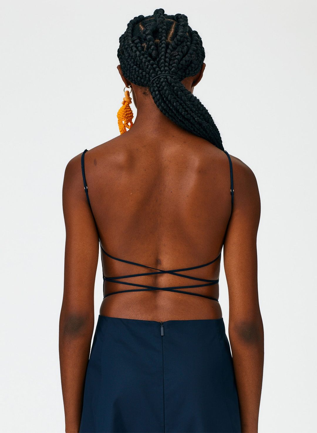 Eco Poplin Strappy Dress #4