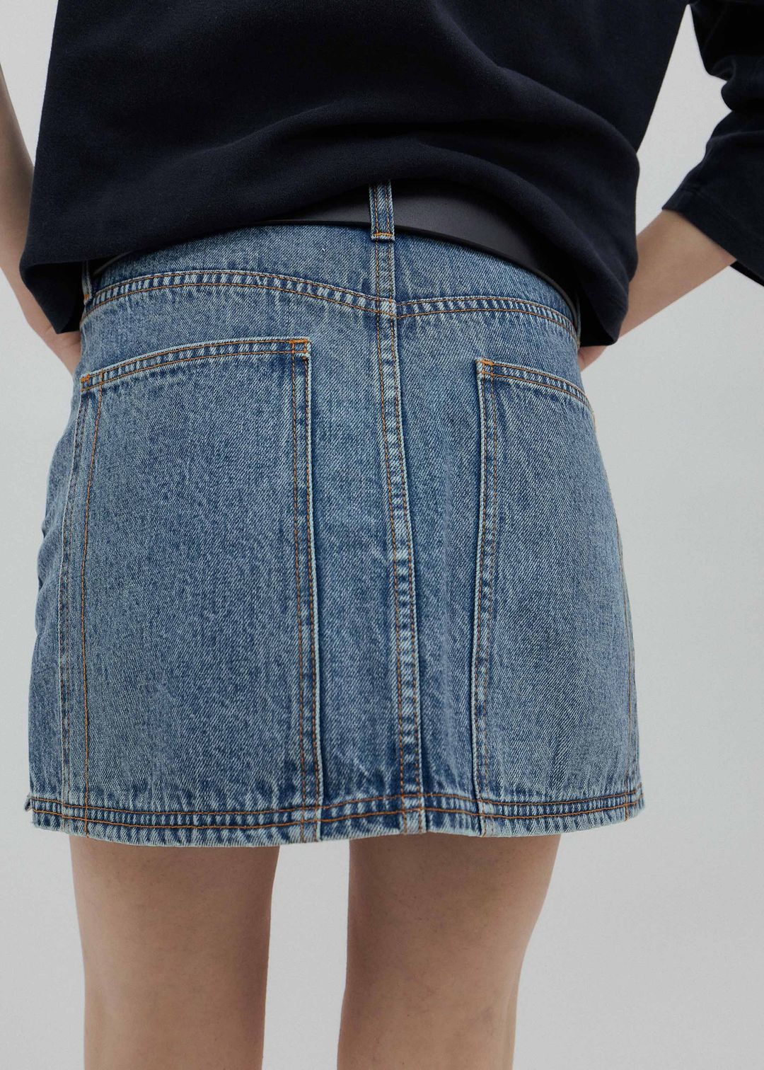 Holly Skirt in Classic Blue #4