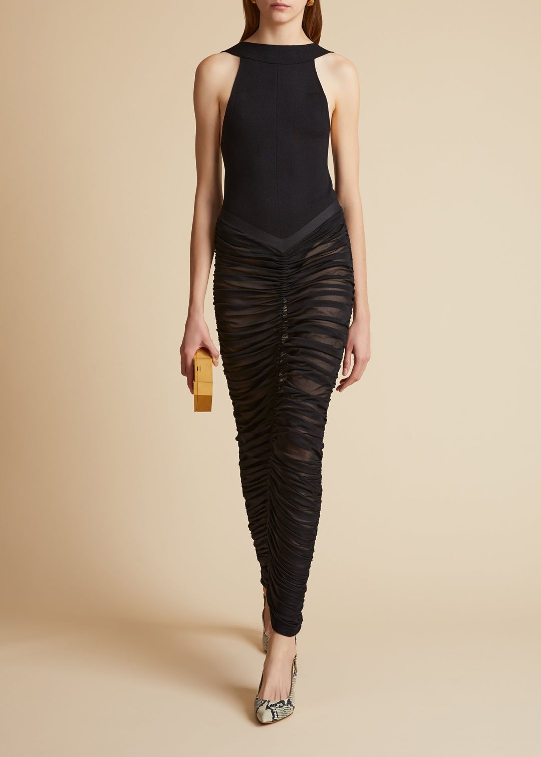 Campagna Bodysuit in Black #9