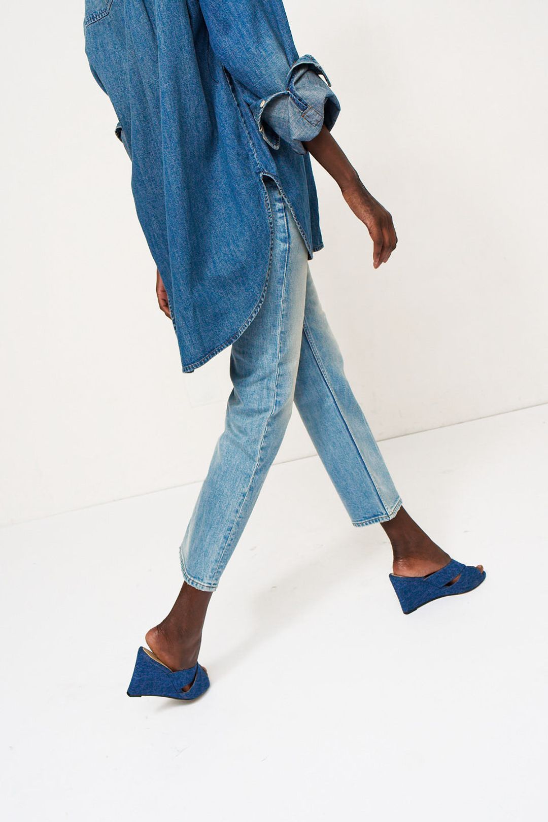 The Rose Platform in Denim #7