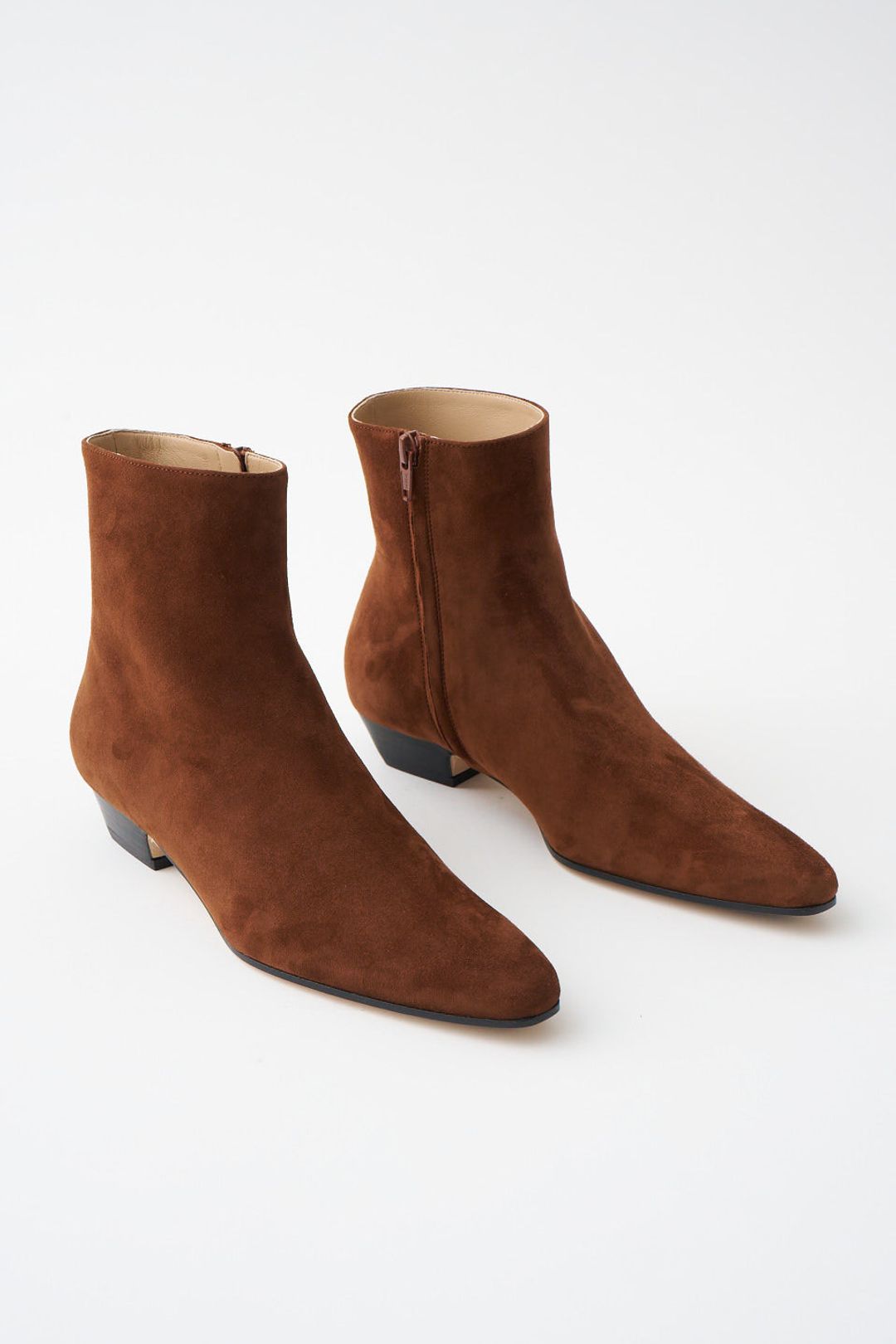 The Lennon Boot in Chocolate Suede