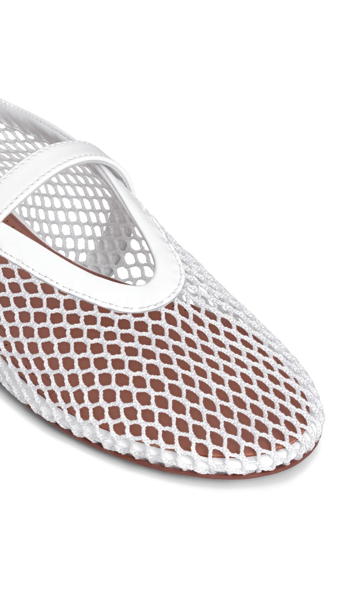 BALLET FLATS IN FISHNET #7
