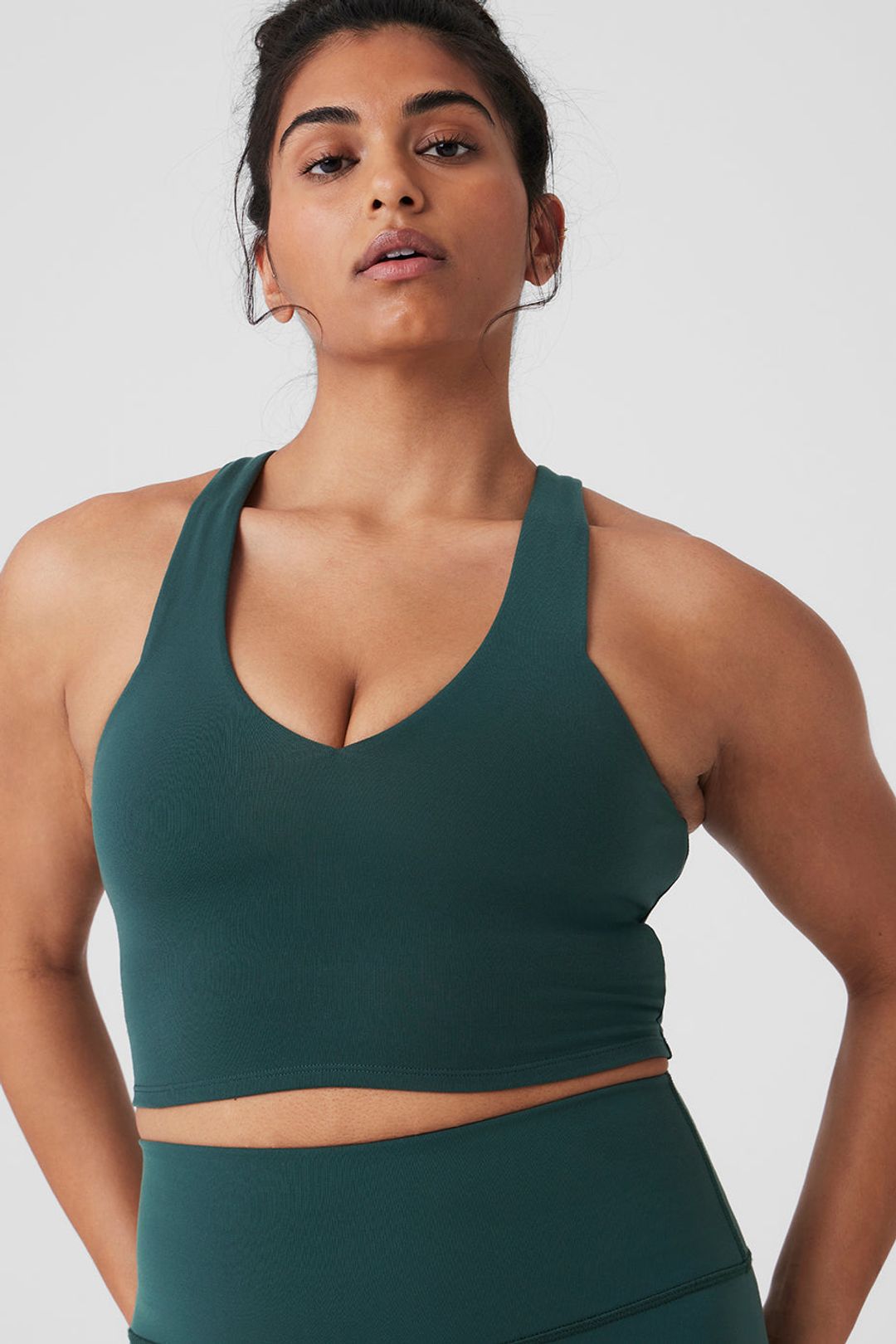 Airbrush Real Bra Tank - Midnight Green #8