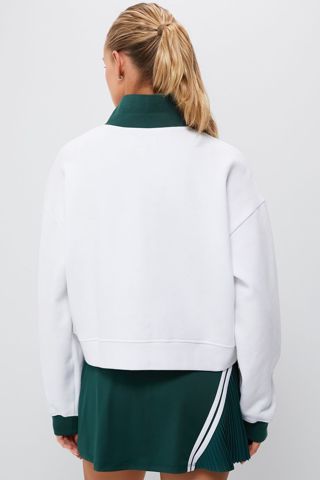 White Miles Collared Pullover #5