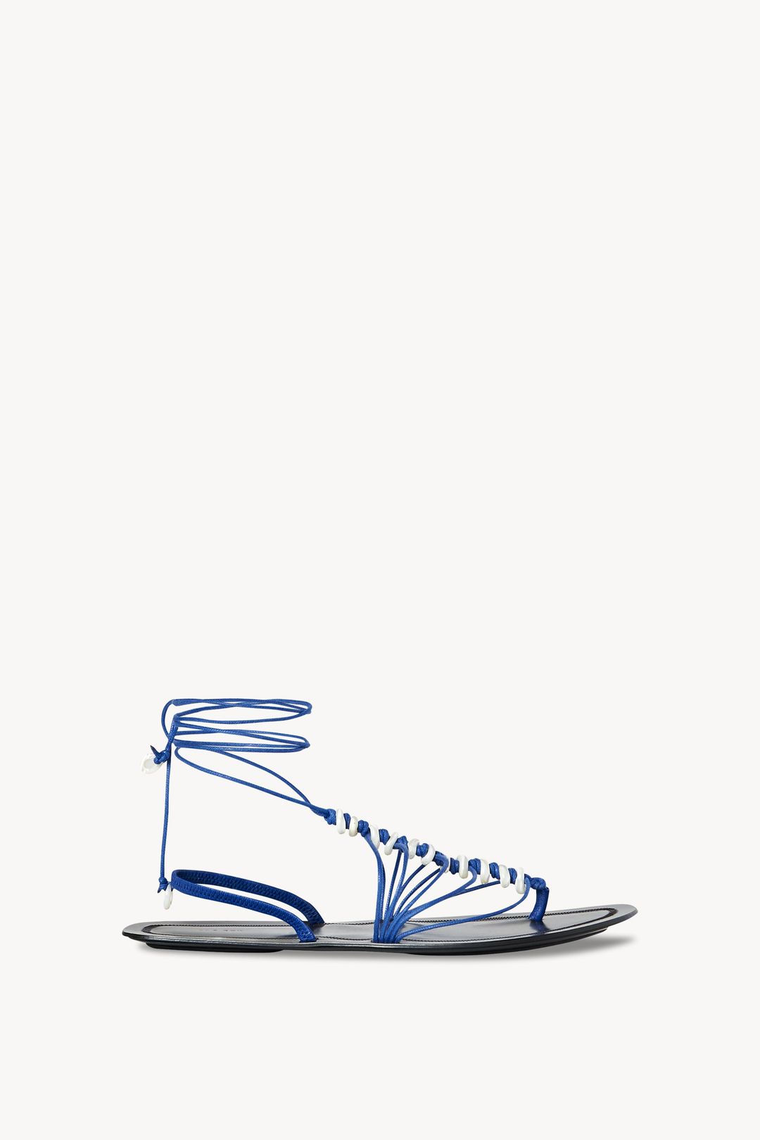 Shell Sandal in Cotton