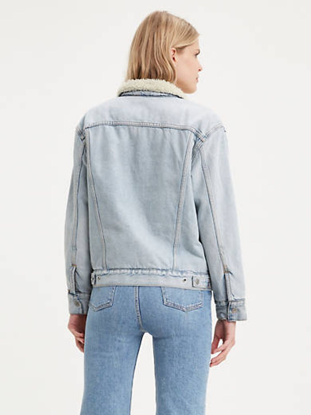 Levi’s Sherpa Trucker Jacket (XS) #8