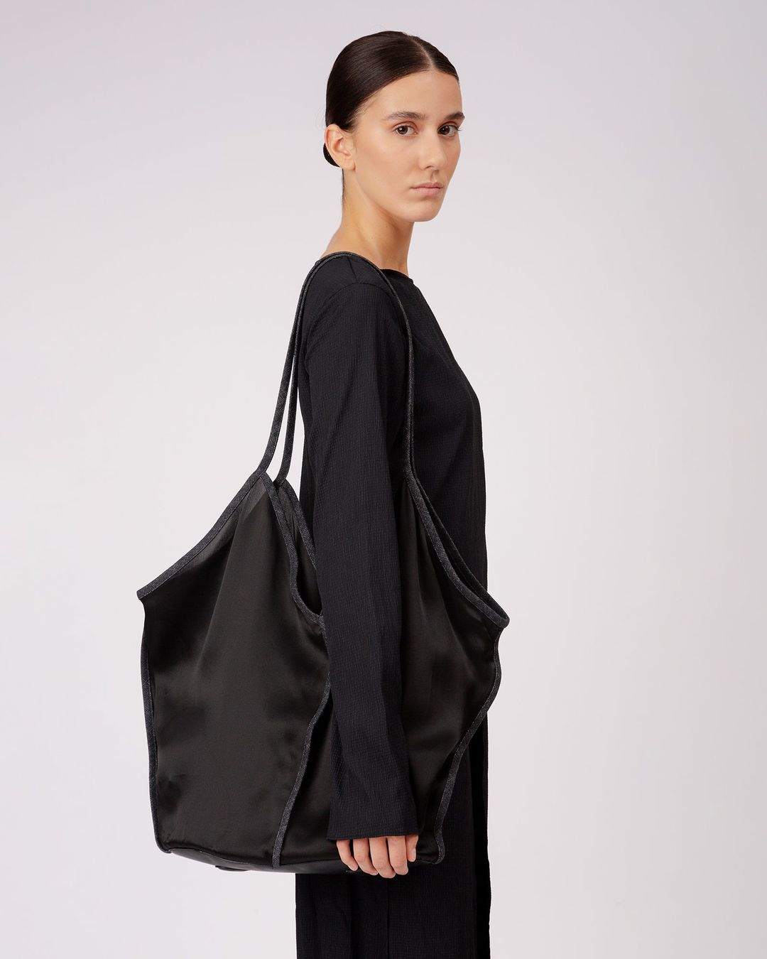 CALELLA LARGE - Silk Tote Bag #6