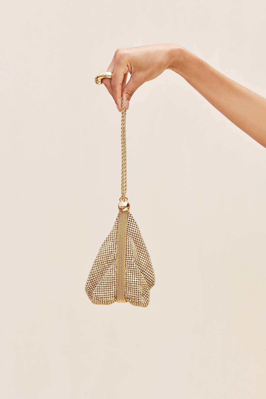 RUE WRISTLET BAG - SAND DOLLAR #3