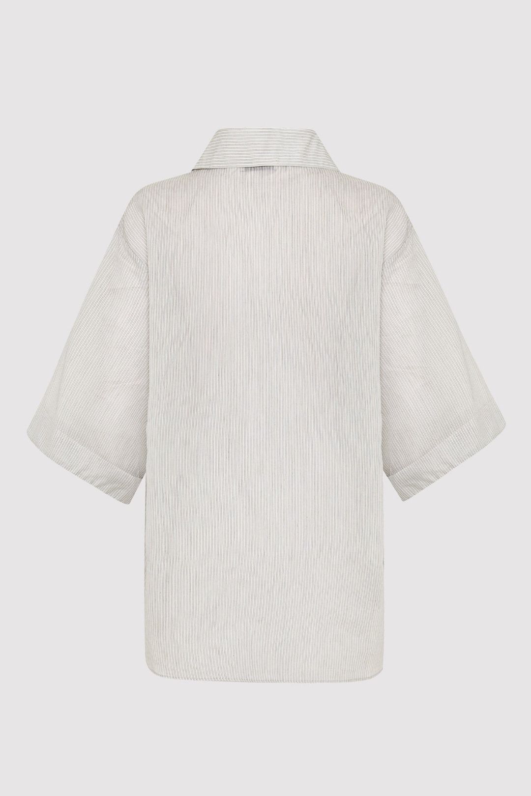 Oversized Shirt - Sheer Stripe #6