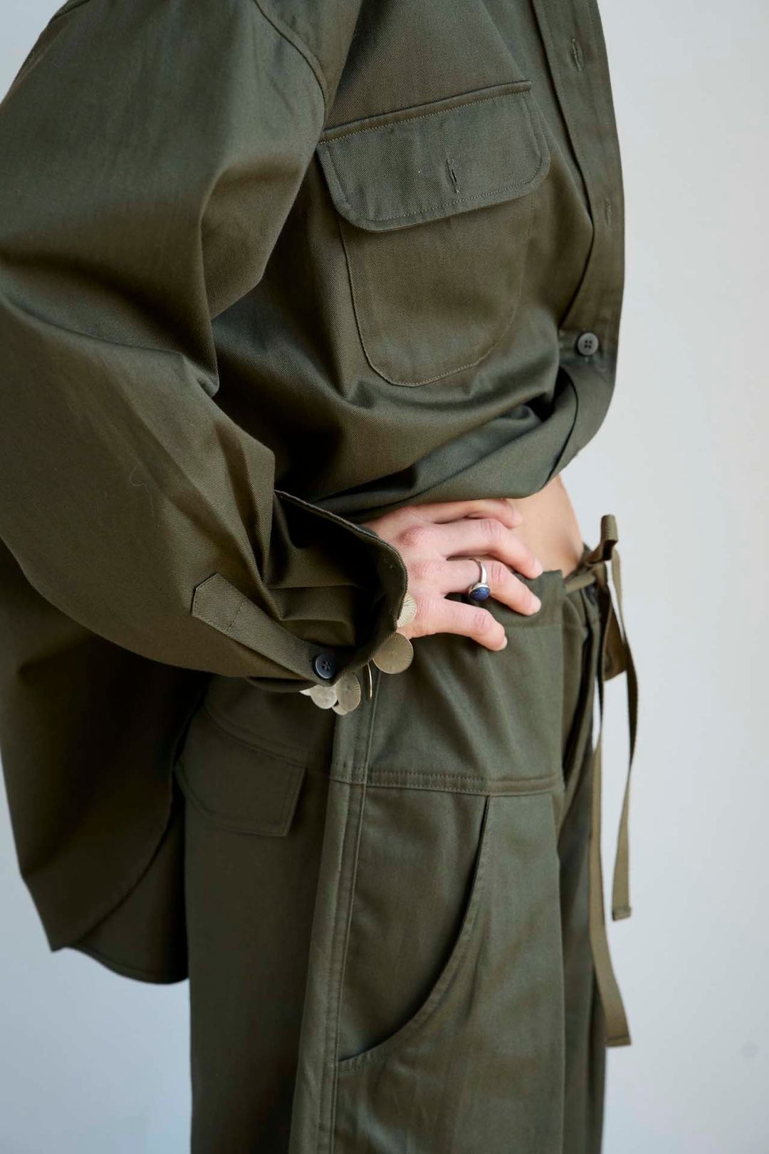 The Scrub Pant in Colonial Green #7