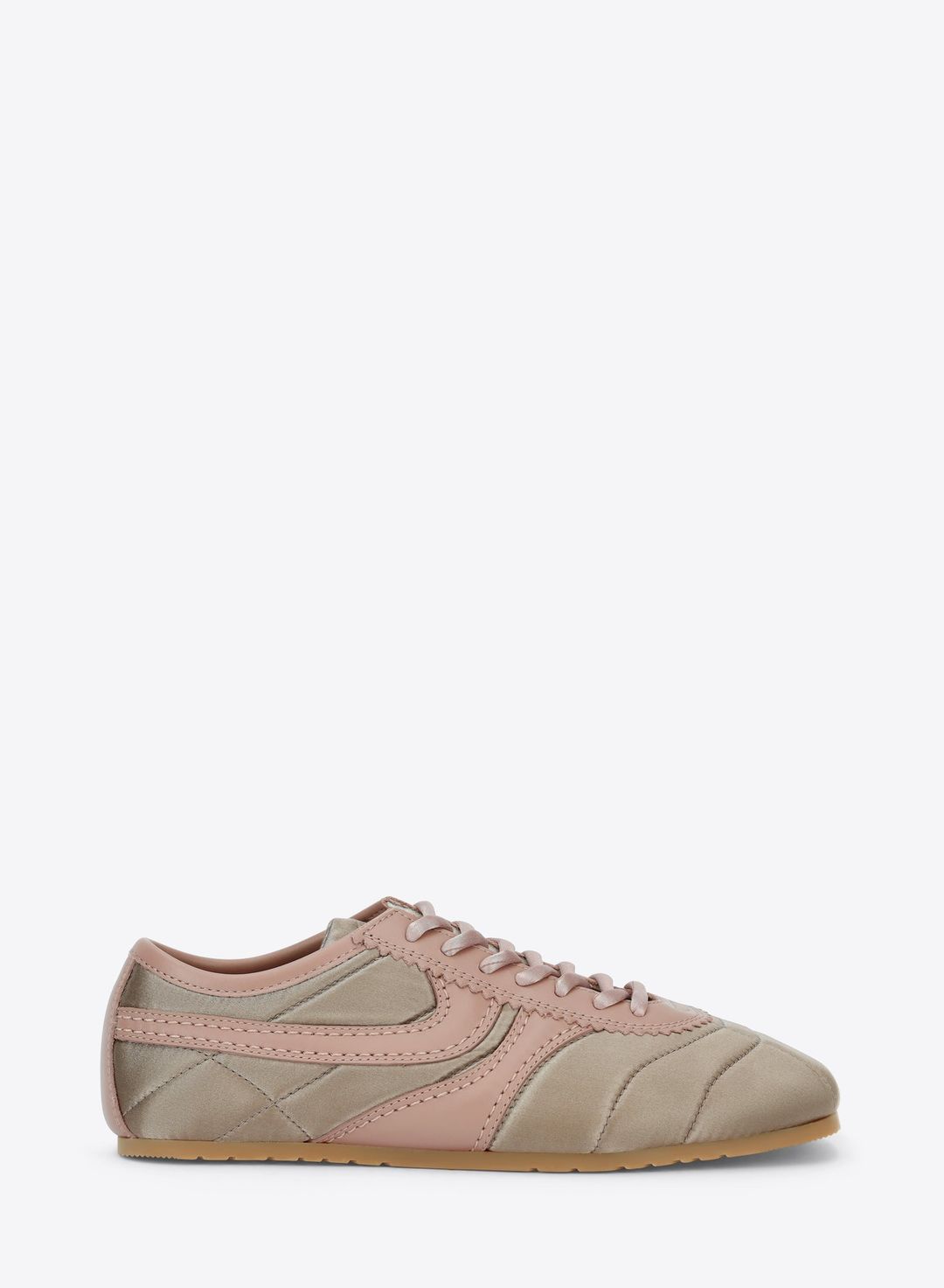 Satin sneakers