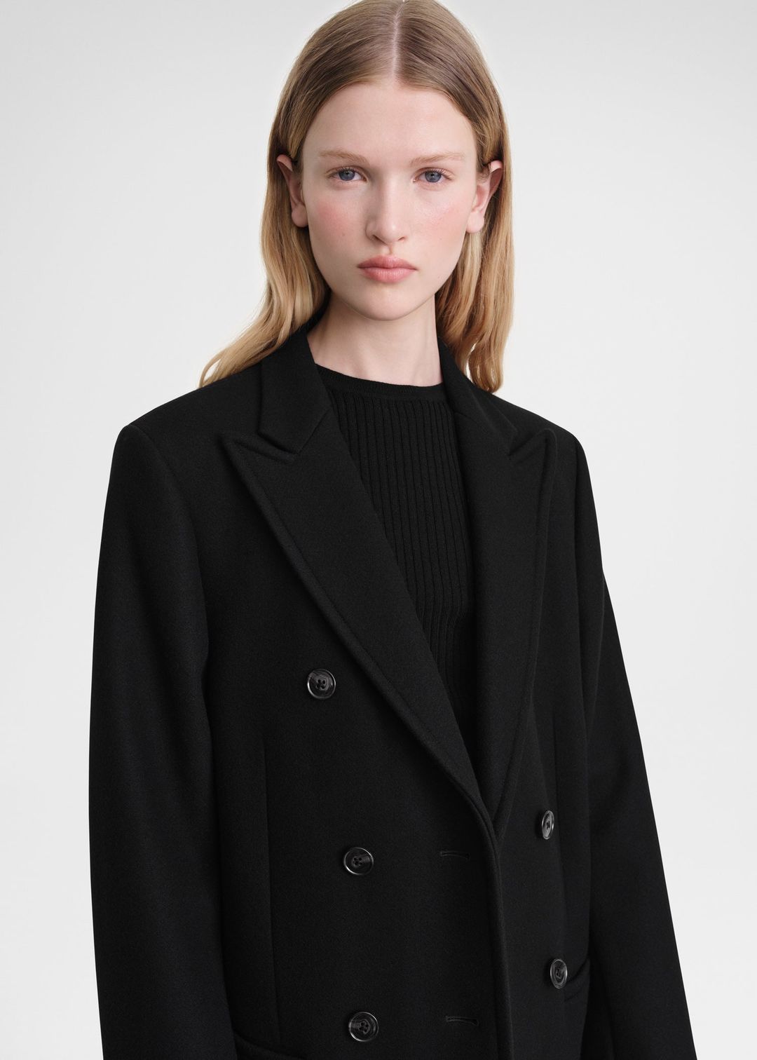 Tailored overcoat black #4