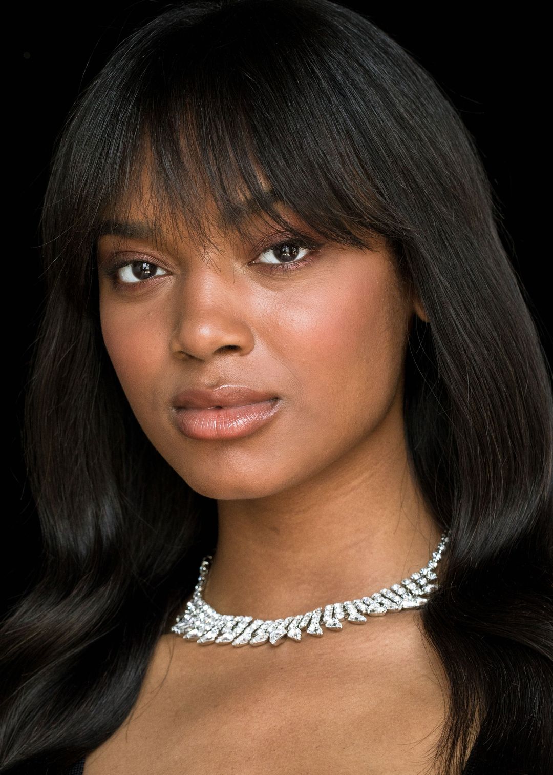 Audra Necklace -- Crystal #3