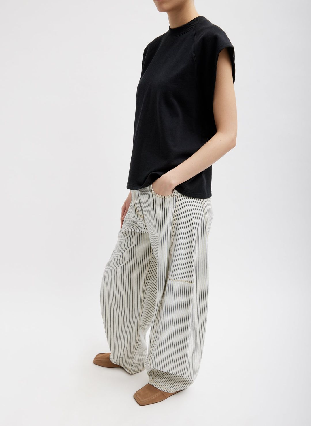 Summer Sweatshirting Sleeveless Easy Top #4