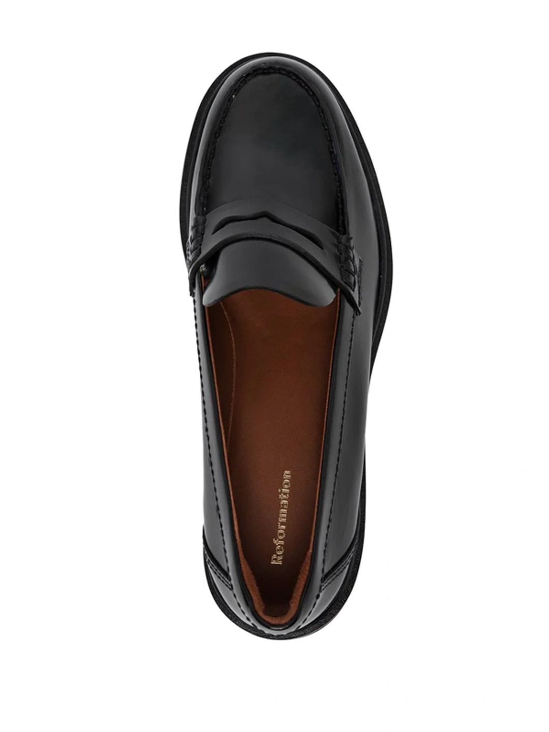 Agathea Chunky Loafers In Black #5