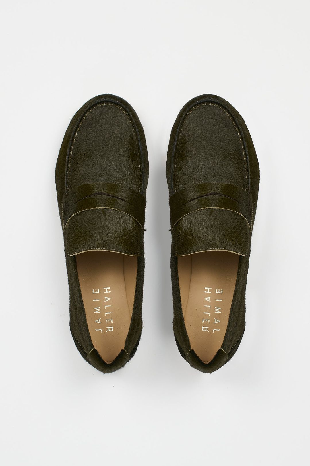 The Penny Loafer in Ponyhair Moss